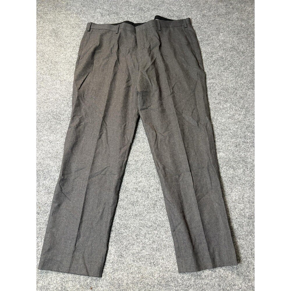 J.CREW Dress Pants Mens 42x32 Gray Ludlow Classic Fit Cotton Wool Lined Business